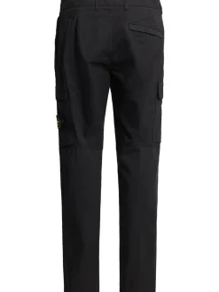 Pantaloni in twill di cotone stretch