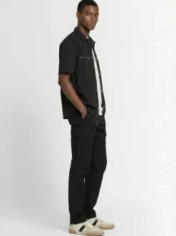 Pantaloni in twill di cotone stretch