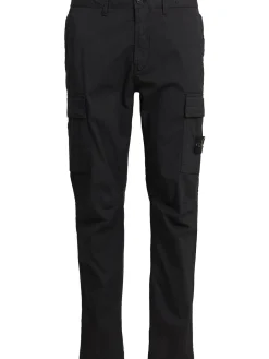 Pantaloni in twill di cotone stretch