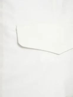 Pantaloni larghi Anneke in cotone cerato