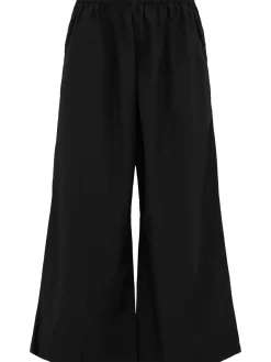 Pantaloni larghi in cotone