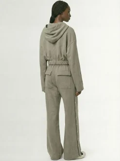Pantaloni larghi in jersey