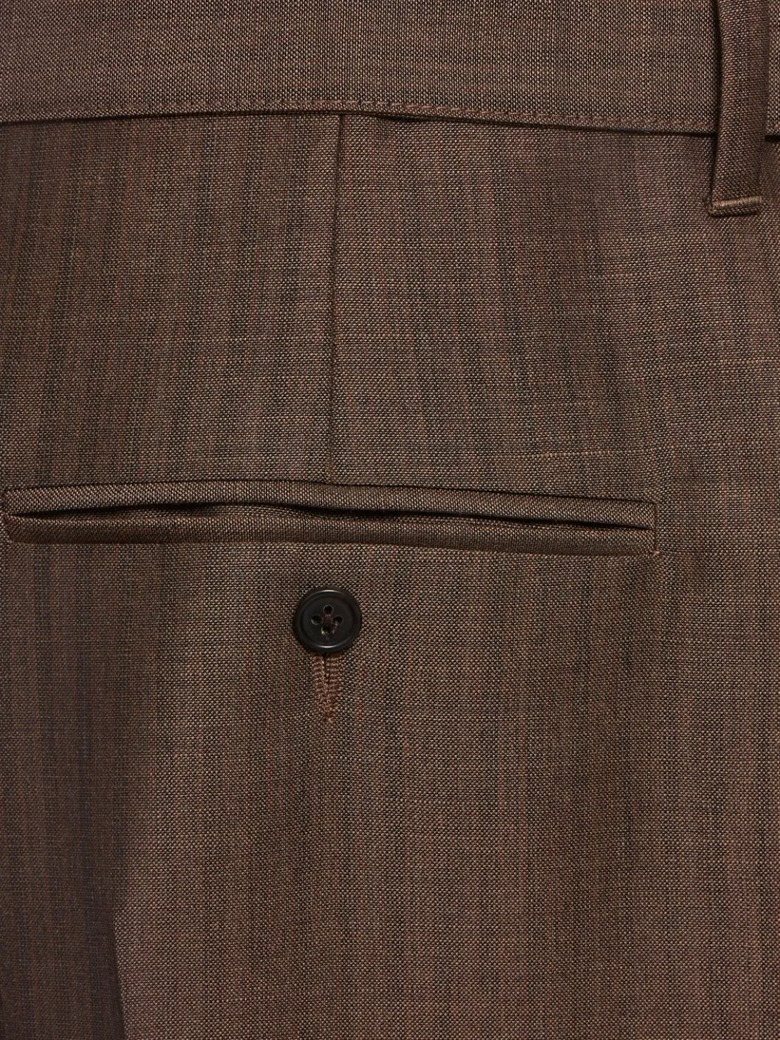 Pantaloni larghi Lonan in mohair e lana