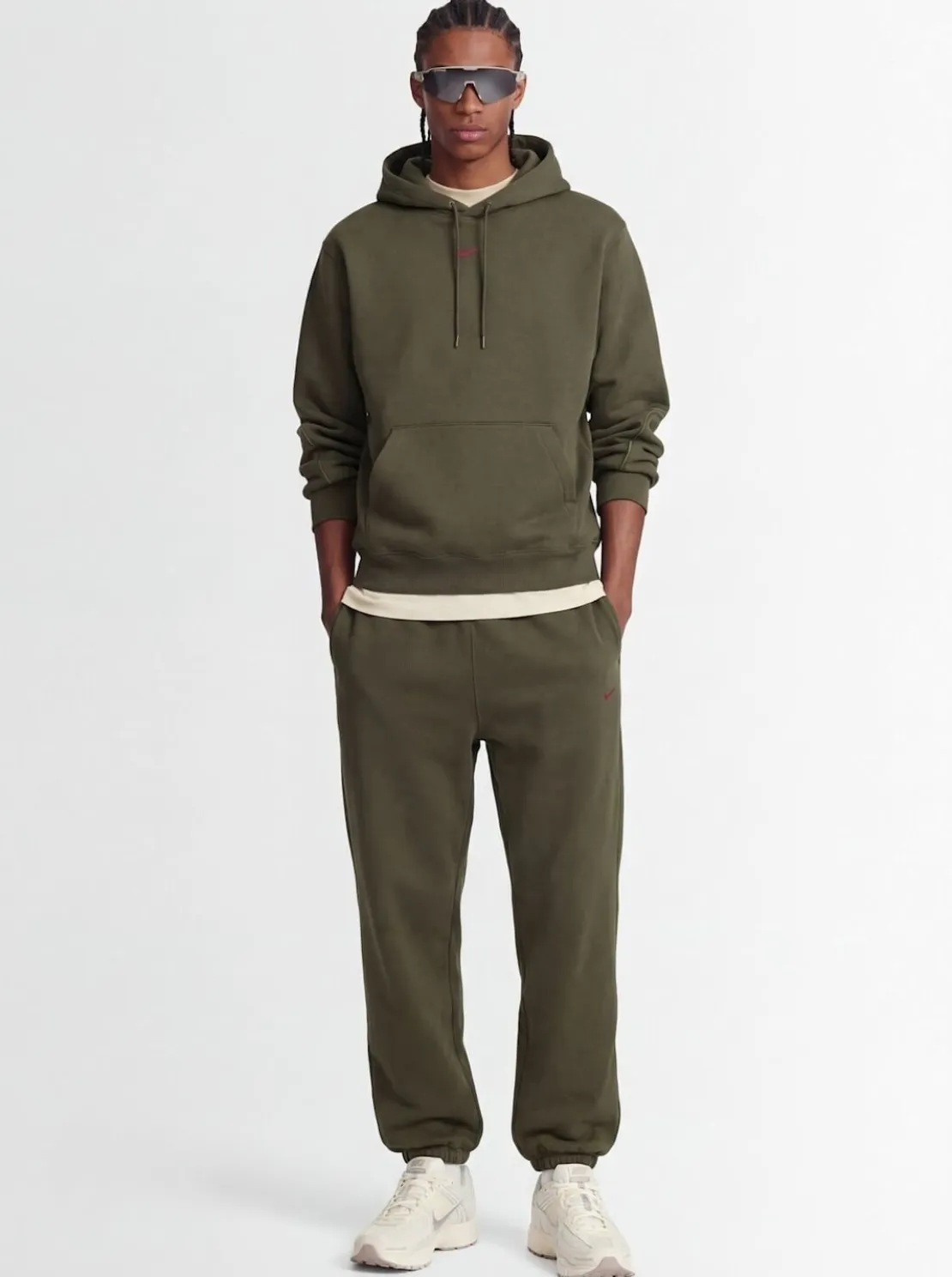 Pantaloni Nocta in misto cotone