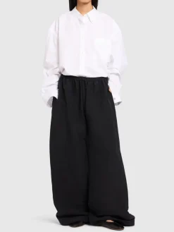 Pantaloni oversize Bellana in seta