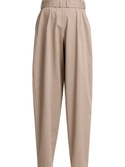 Pantaloni relaxed fit in misto cotone