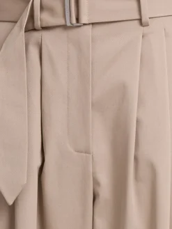 Pantaloni relaxed fit in misto cotone