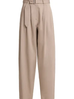 Pantaloni relaxed fit in misto cotone