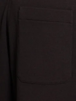 Pantaloni relaxed fit in misto lana