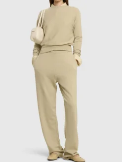 Pantaloni Rush in maglia di cashmere