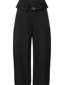 Pantaloni sartoriali gamba ampia