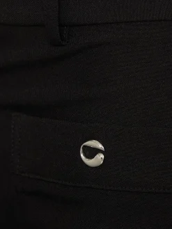 Pantaloni svasati sartoriali quattro tasche