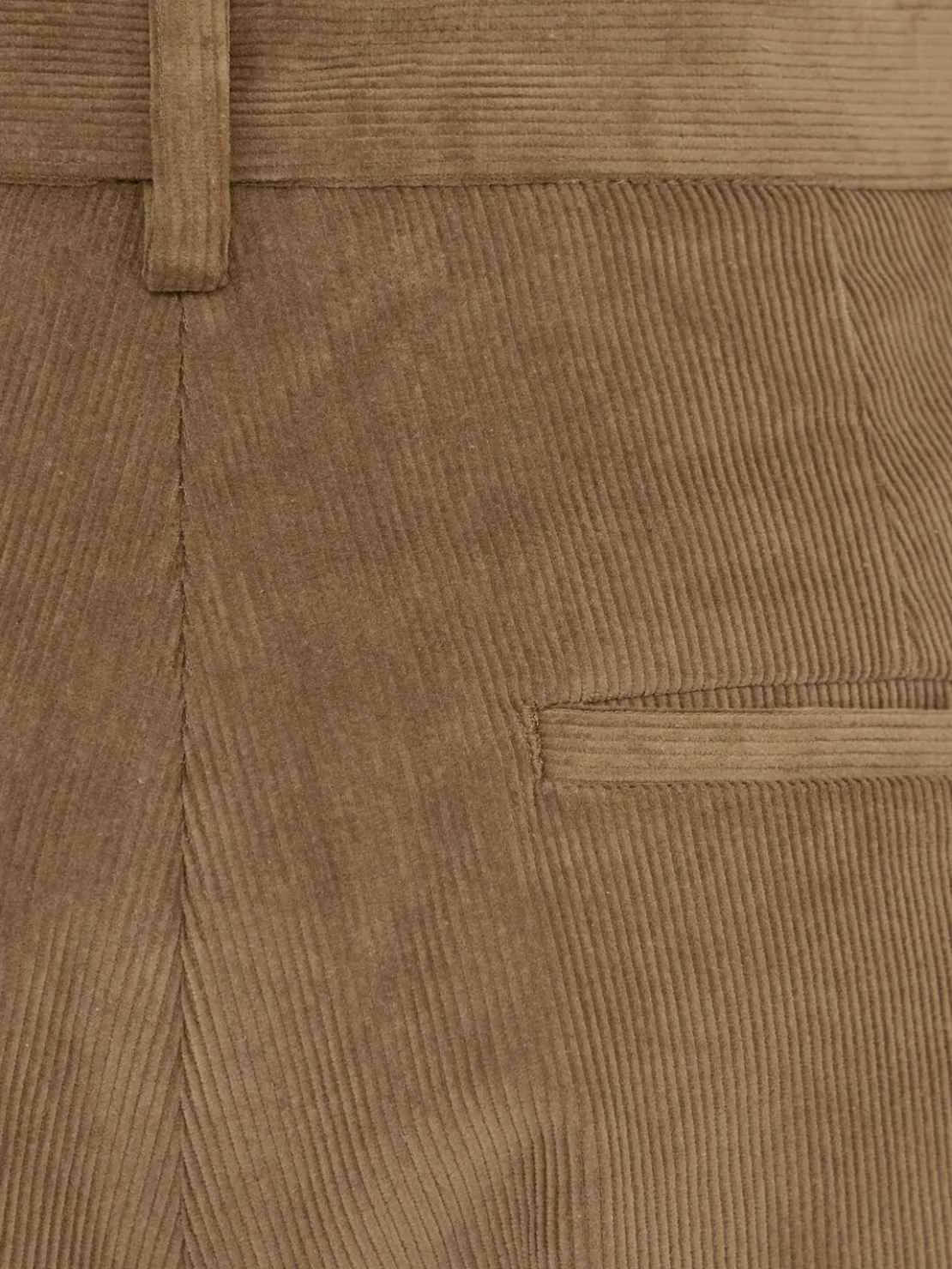Pantaloni Tea in cotone a coste
