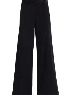 Pantaloni Tea in cotone a coste