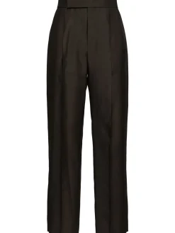 Pantaloni 8tH in lana e seta