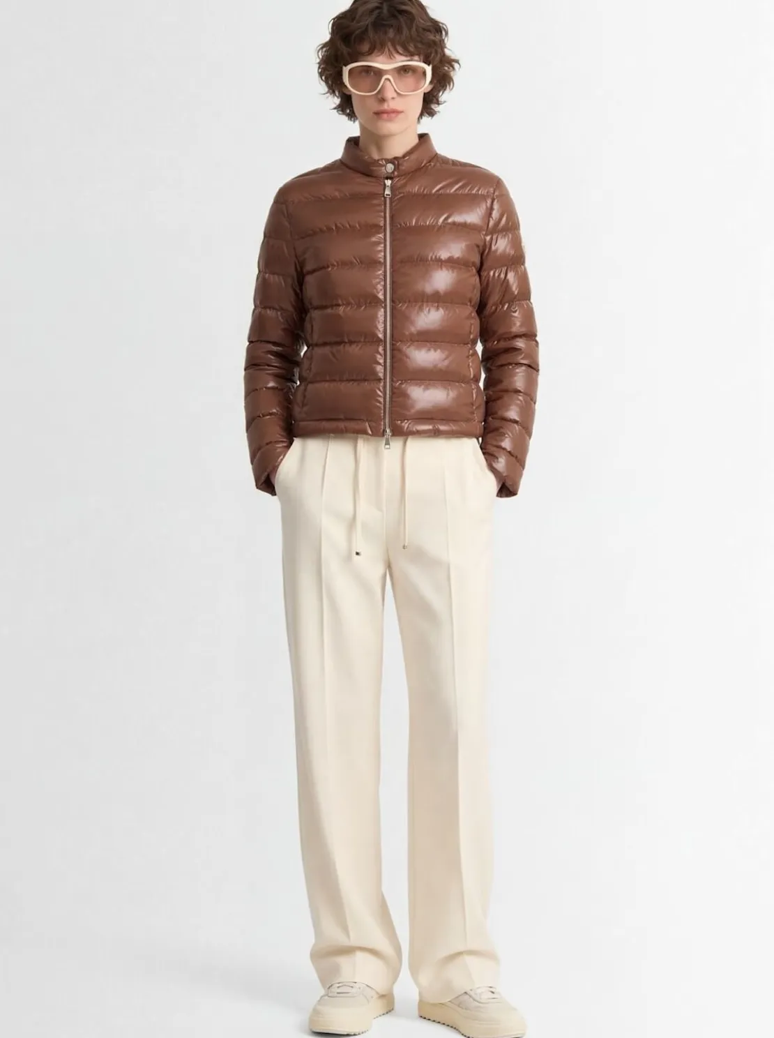 Papillon nylon down jacket