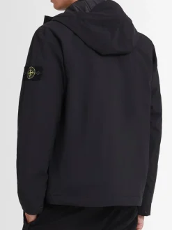 Parka corto con soft shell