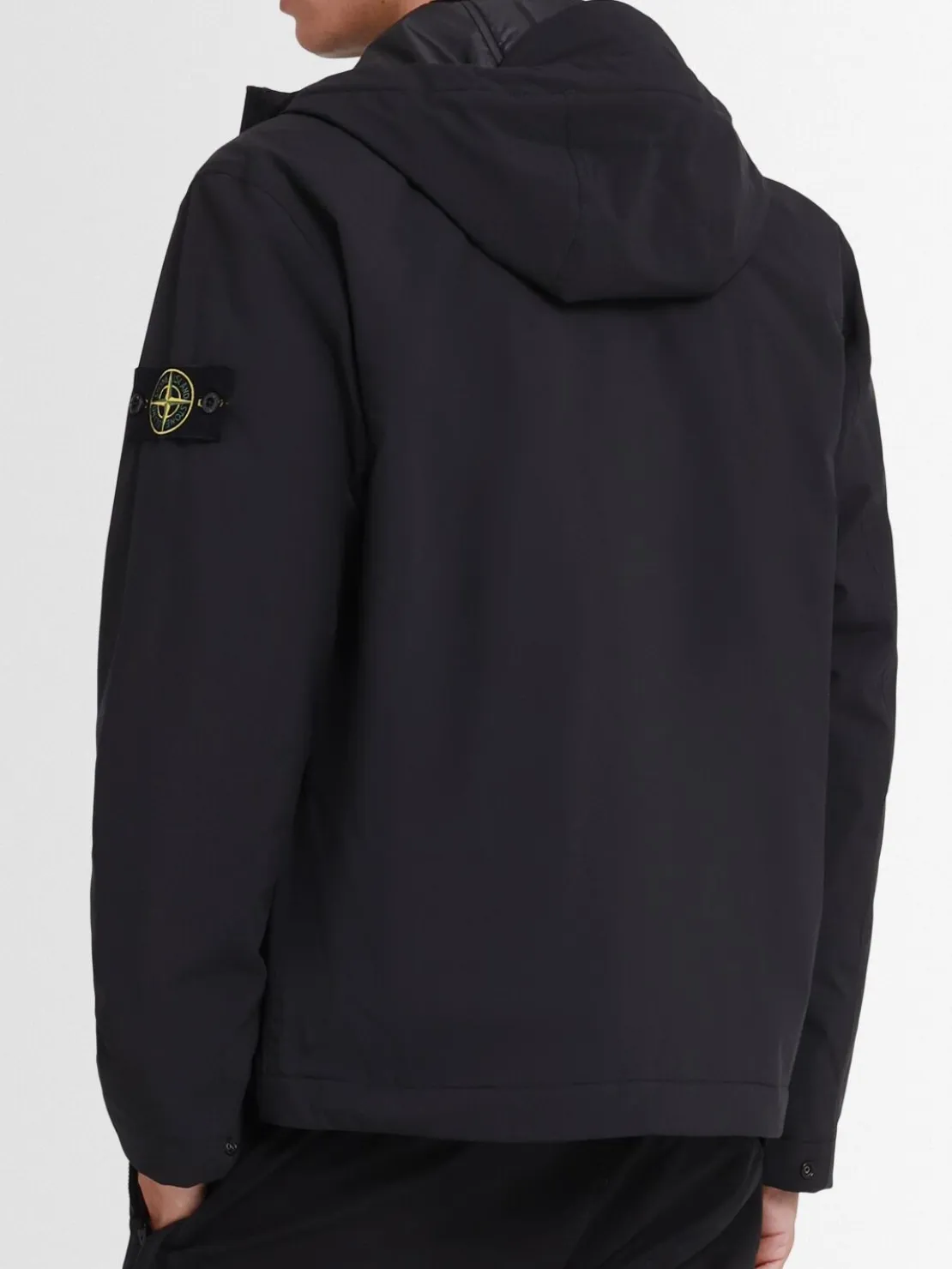 Parka corto con soft shell