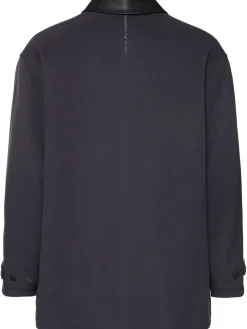 Parka in lana leggera relaxed fit