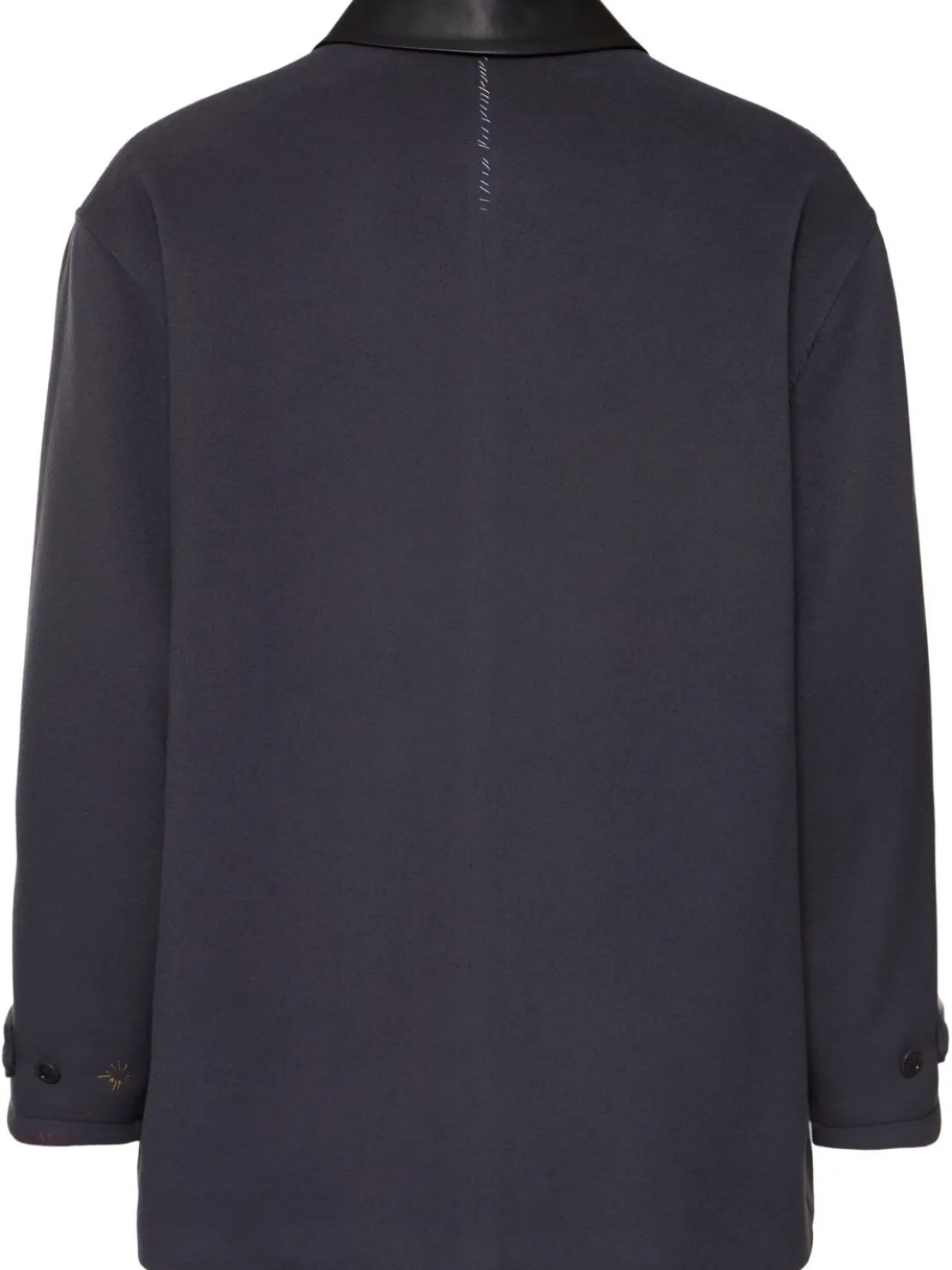 Parka in lana leggera relaxed fit