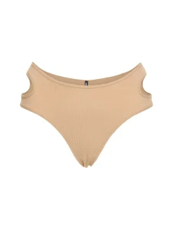 Perizoma in jersey a costine con cutout