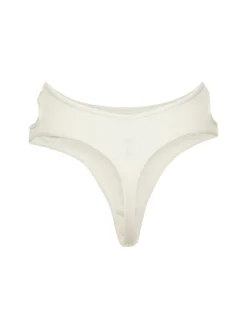Perizoma in jersey a costine con cutout