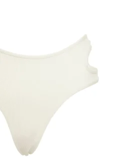 Perizoma in jersey a costine con cutout