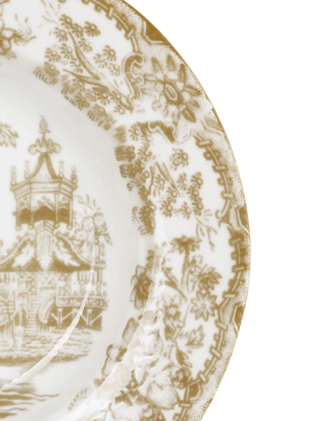 Piatto fondo Hybrid Sofronia in bone china