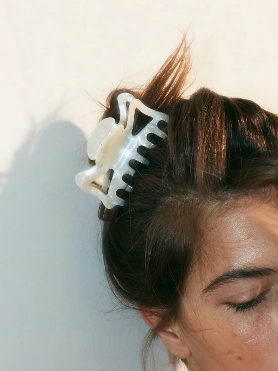 Pinza per capelli Scorpio in acetato di cellulosa