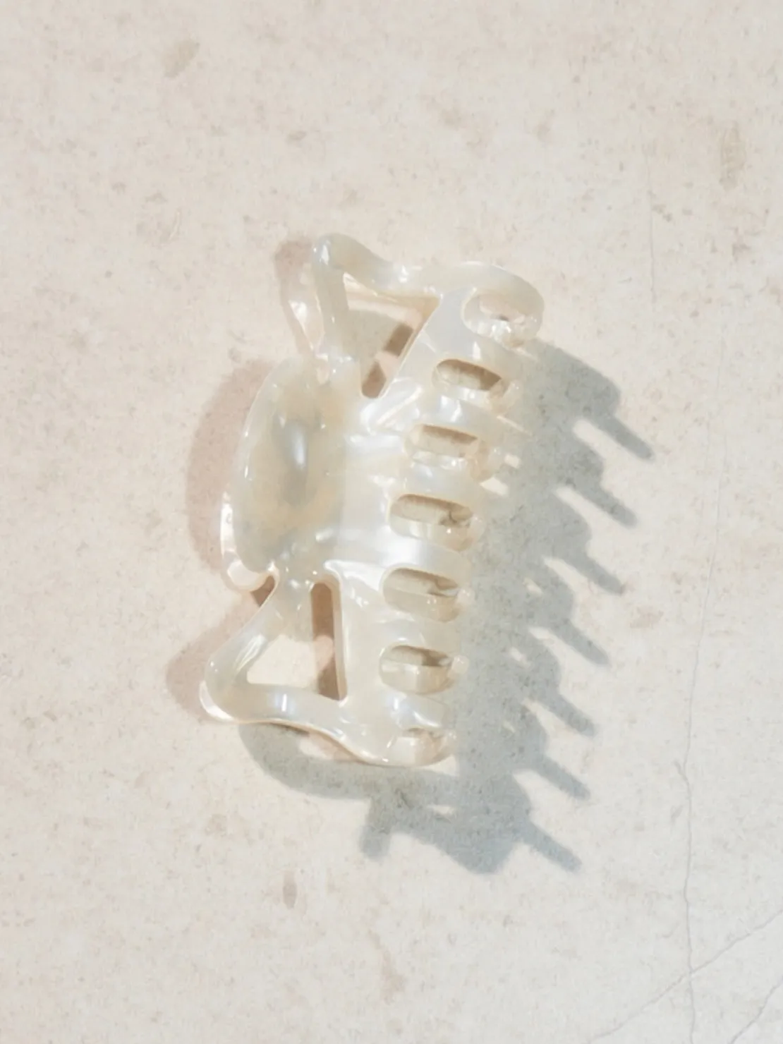 Pinza per capelli Scorpio in acetato di cellulosa