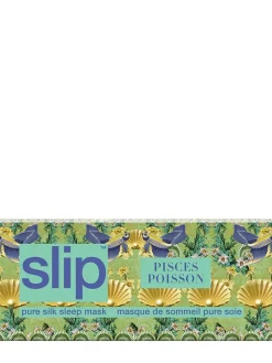 Pisces printed silk sleep mask