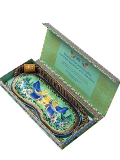 Pisces printed silk sleep mask