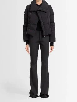 Piumino collo alto Naska in nylon opaco