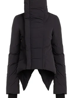 Piumino collo alto Naska in nylon opaco