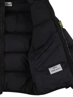 Piumino in nylon con cappuccio