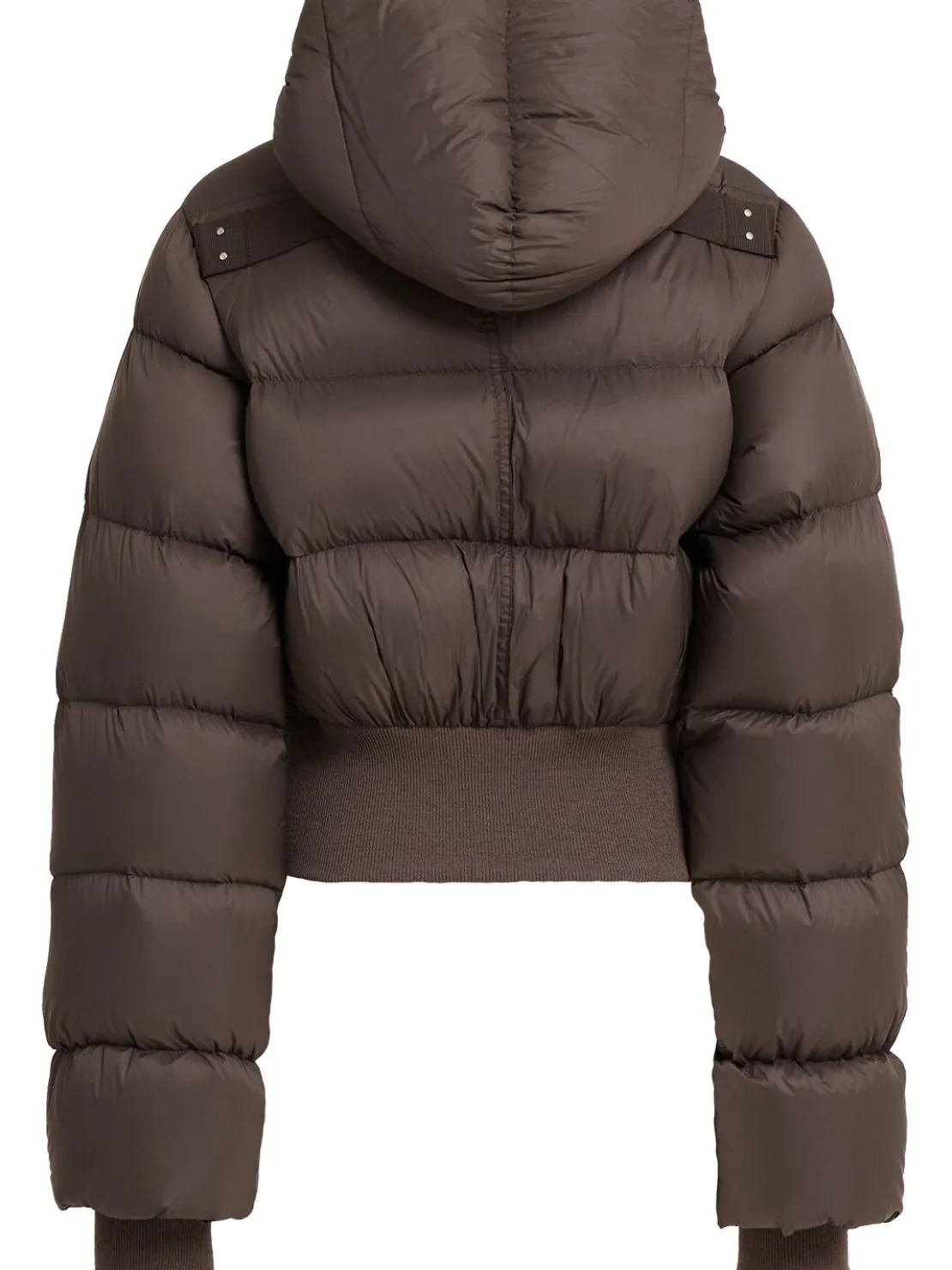 Piumino in nylon leggero con cappuccio