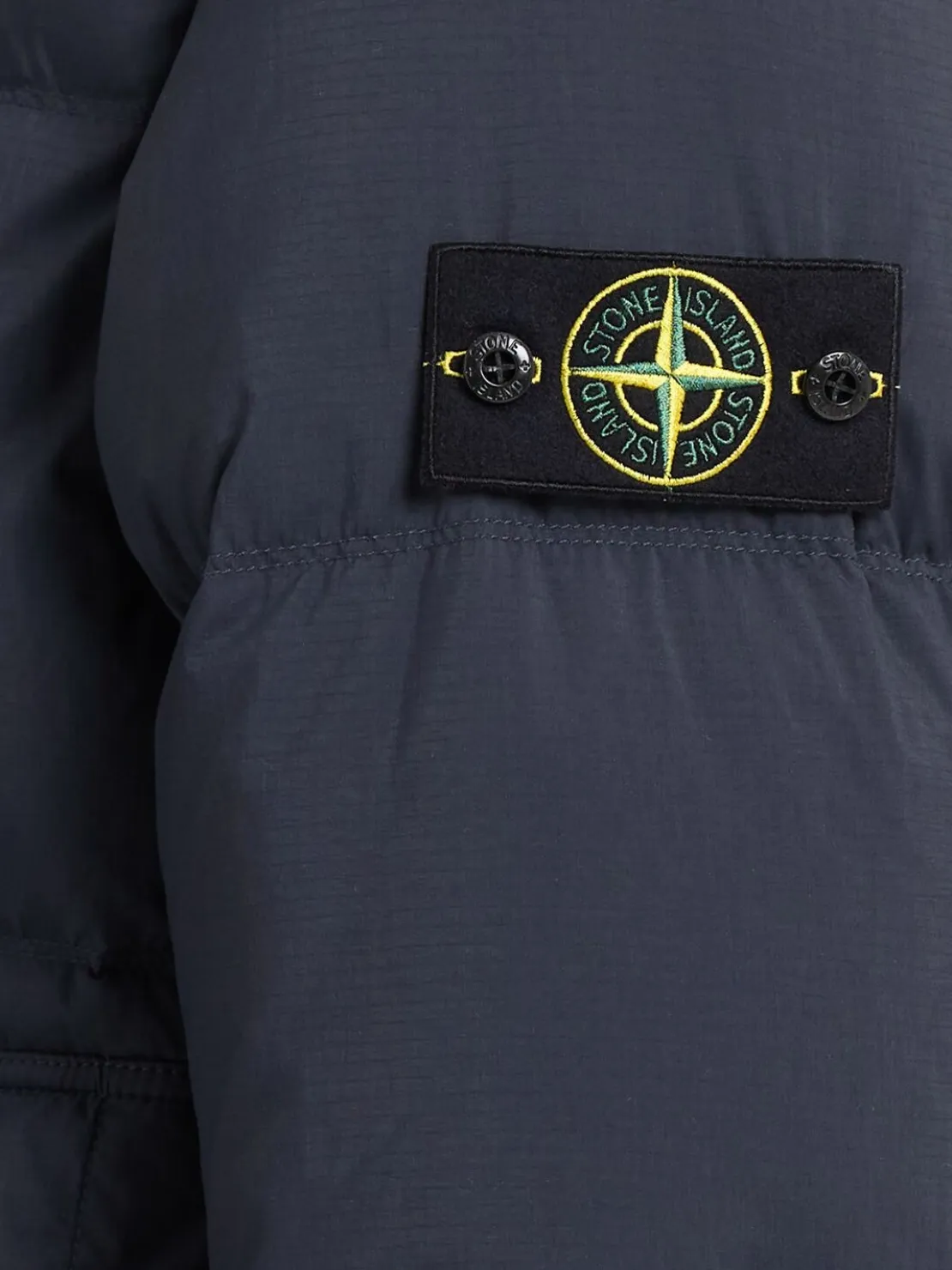 Piumino parka corto in ripstop