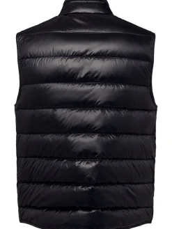 Piumino smanicato Gui in nylon trapuntato