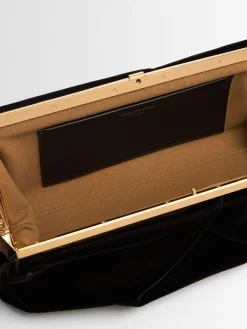 Pochette grande in pelle