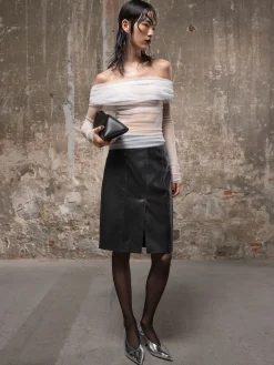 Pochette media 8.30 PM in pelle