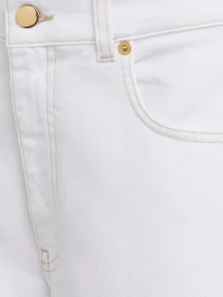 5-pocket straight fit denim jeans