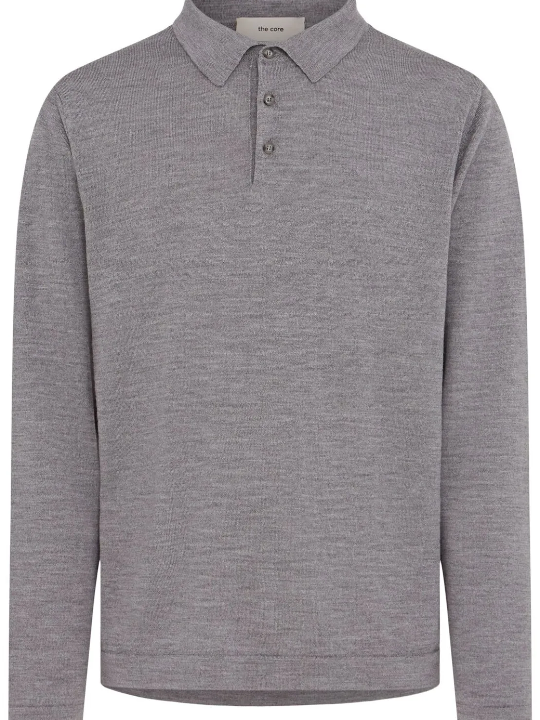 Polo in maglia di lana leggera