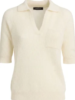 Polo maniche corte in maglia di misto poly