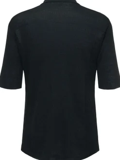 Polo Reggie in lino e viscosa