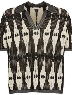 Polo Ritual in maglia jacquard