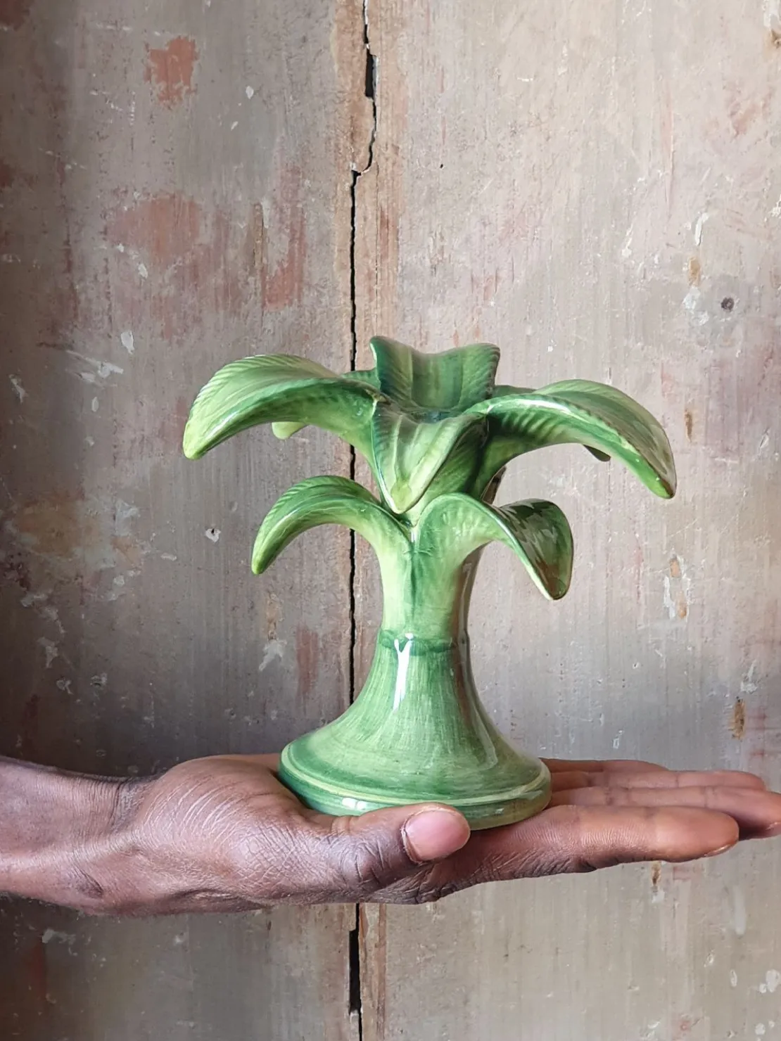 Portacandele piccolo Palm Tree