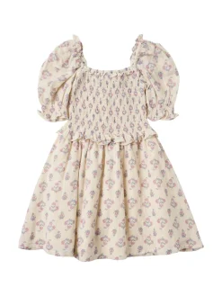 Printed cotton dress