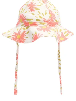 Printed cotton hat