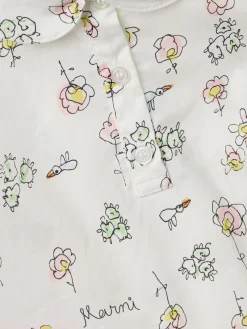Printed cotton shirt