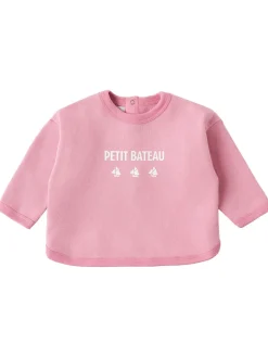 Printed cotton sweatshirt